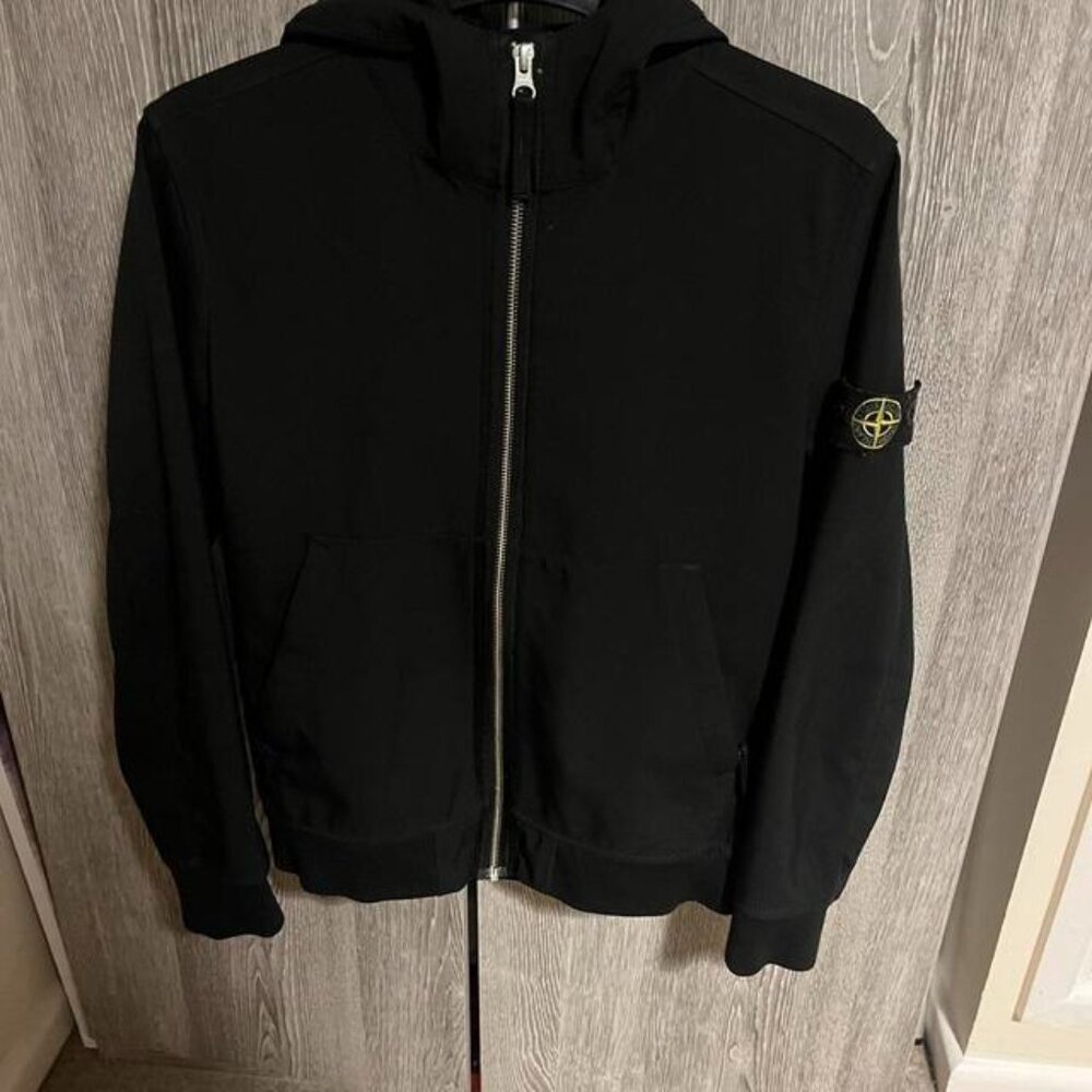 Stone Island Men's Black Jackets